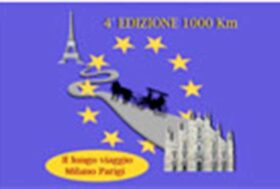 Il Lungo Viaggio Milano-Parigi, mancano pochi giorni alla partenza della IV edizione della 1000 Km