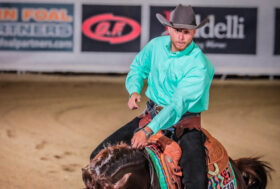 Irha/Nrha Futurity Non Pro 3YO: un solo go-round leader!