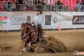 Irha-Nrha Open Futurity 4YO: i go-round leaders