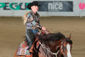 Irha-Nrha Futurity 4YO: i go-round leaders