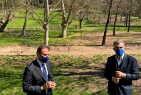 RIFLETTORI PUNTATI SULLA VALLE DEI PLATANI IN ATTESA DI GRANDE SPORT A PIAZZA DI SIENA