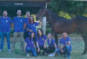 VARENNE: IL CAPITANO AZZURRO DEL MONDO IPPICO SALUTA LA NAZIONALE DI CALCIO