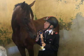 Susanna Bordone a segno a Montelibretti