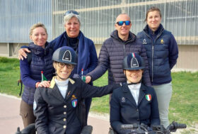 Arrivano da Waregem i primi riscontri della stagione per il Paradressage azzurro