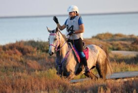 Martina Pisano partecipa alla CEI3* idi 160 km in Germania